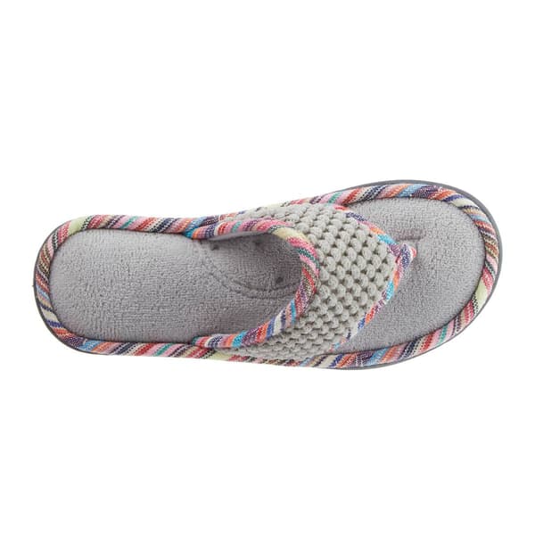 Womens Isotoner Popcorn Elsie Flip Flop Slippers