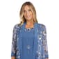 Womens R&M Richards Puff Paisley Jacket Dress - image 3