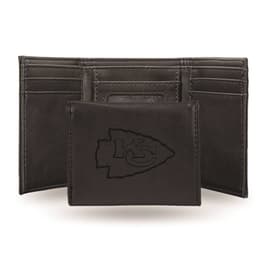 Evergreen Houston Texans Team Tri-Fold Leather Wallet