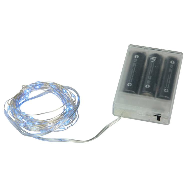 Northlight Seasonal 50ct. Blue LED Micro Fairy Christmas Lights