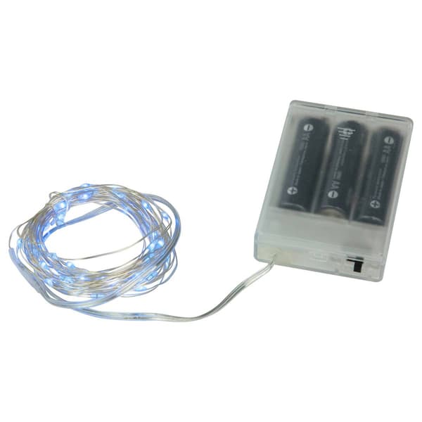 Northlight Seasonal 50ct. Blue LED Micro Fairy Christmas Lights