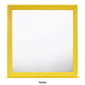 Passion Furniture Classic Square Wood Dresser Mirror - 38x38 - image 9