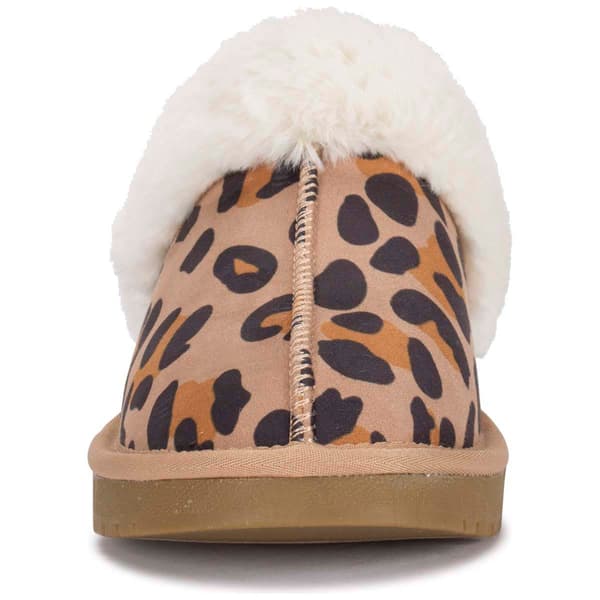 Womens BareTraps&#174; Teegan Leopard Clog Slippers