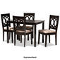 Baxton Studio Lenoir 5pc. Dining Set - image 3