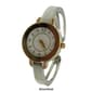 Womens Olivia Pratt™ Metallic Round Face Bangle Watch - A917946 - image 7