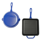 BergHOFF Neo 2pc. Cast Iron 10in. Fry & Grill Pan Cookware Set - image 2