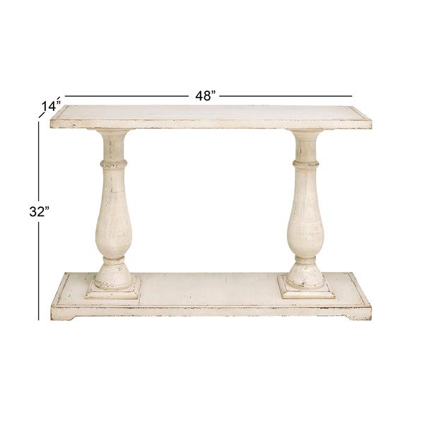 9th & Pike® Antique Wooden Console Table