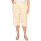 Plus Size Alfred Dunner Classics Pastel Millennium Allure Capris - image 1