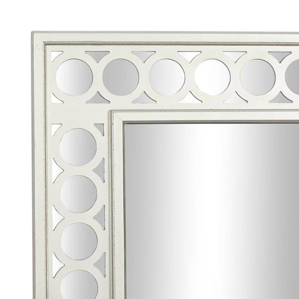 9th & Pike® Grey Wood Glam Console Table - Set of 2