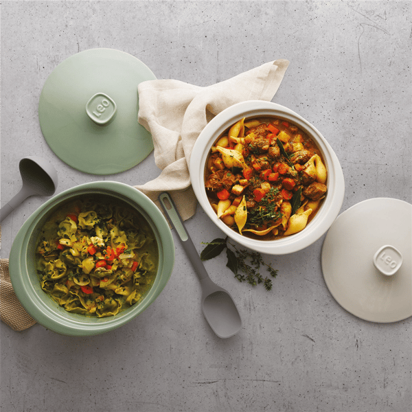 BergHOFF Balance 4pc. Stone Casserole Set With Stone Cover