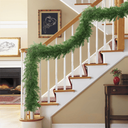 Puleo International 9ft. Christmas Garland with Soft Branch Tips