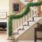 Puleo International 9ft. Christmas Garland with Soft Branch Tips - image 3