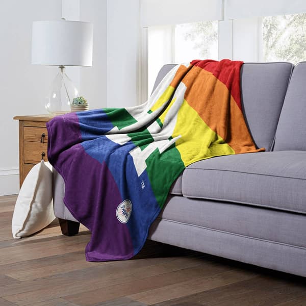 Northwest Los Angeles Dodgers Pride Series Silk Touch Throw
