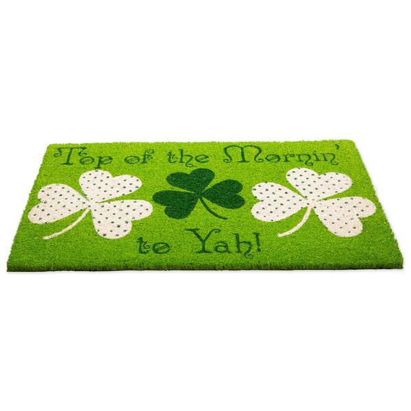 Design Imports Top Of The Mornin To Yah! Doormat