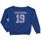Girls (7-16) Champion(R) Crochet Varsity Off The Shoulder Crew - image 1