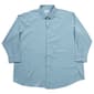 Mens Big & Tall Christian Aujard Blue Performance Dress Shirt - image 1