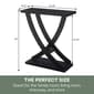 Convenience Concepts Newport Criss-Cross Console Table - image 8
