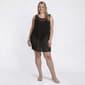 Plus Size J Valdi Escala Lattice Back Swim Cover Up Dress - image 1
