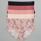 Womens Laura Ashley&#174; 5pk. Breathable Brief Panties - LS6895-5PKH - image 2