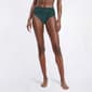 Womens Cupshe Solid Shirred High Waist Swim Bottom - image 1