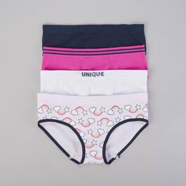 Girls Sweet Princess 4pk. Seamless Unique Hipsters