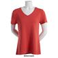 Womens Preswick & Moore&#174; Short Sleeve V-Neck Tee - image 14