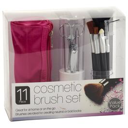 11pc. Cosmetic Brush and Toolset