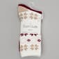 Womens Cuddl Duds 2pk Fair Isle Boot Crew Socks - image 1