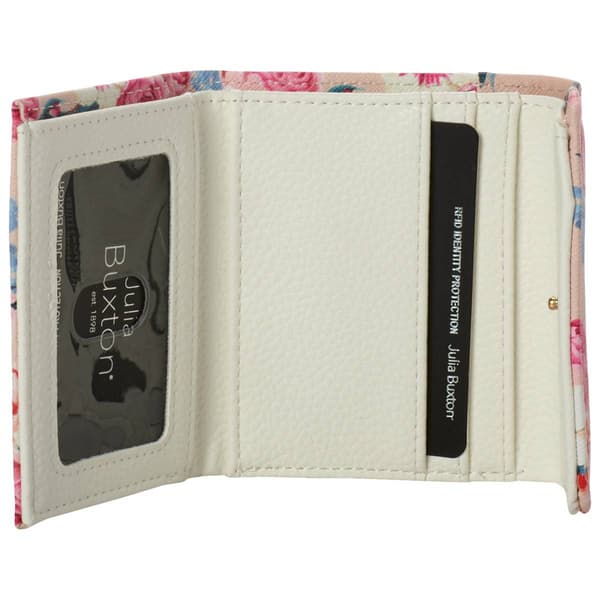 Womens Buxton Mini Trifold Wallet