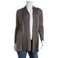 Plus Size Birch Long Sleeve Marled Fine Gauge Rib Cardigan - image 1
