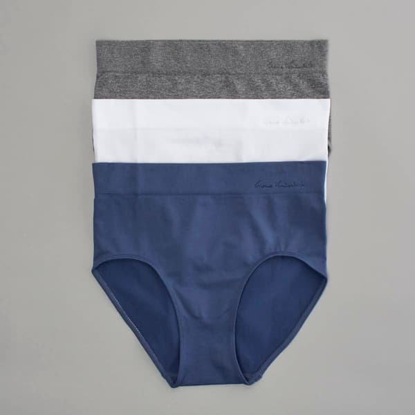 Womens Gloria Vanderbilt 3pk. Waist Smoothing Panties 3PKBF1519 - image 