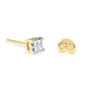Diamond Classics™ 10kt. Princess Diamond Quad Stud Earrings - image 4