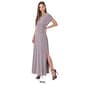 Womens 24/7 Comfort Apparel Side Slit Empire Waist Dress - image 4