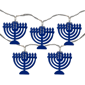 Northlight 5ft. Clear LED Menorah Hanukkah Light Set - image 2