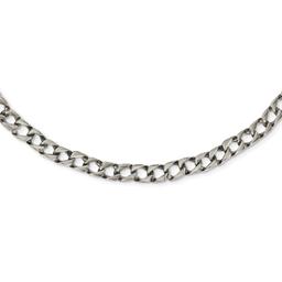 Mens Gentlemen's Classics(tm) Polished Square Link Necklace