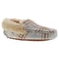 Womens LAMO Sheepskin Aussie Moc Plaid Moccasins - image 1