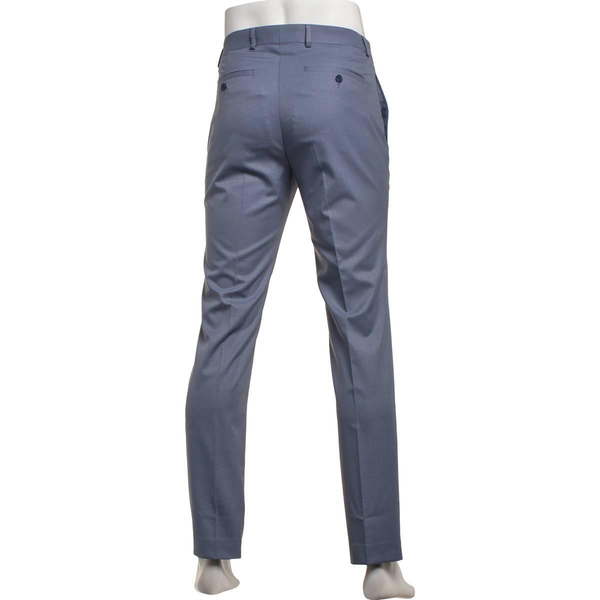 Mens Kenneth Cole® Check Pants - Blue