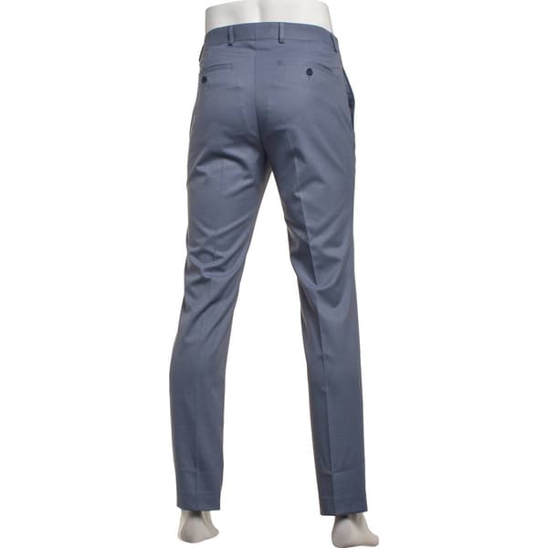 Mens Kenneth Cole® Check Pants - Blue