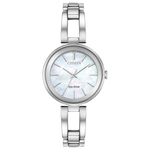 Womens Citizen(R) Axiom Eco-Drive Stainless Watch - EM0630-51D - image 