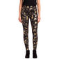 Womens French Laundry Brushback Hacci Leggings - Halloween Foil - image 2