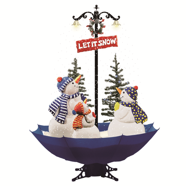 Northlight Musical Let it Snow Snowmen Christmas Décor