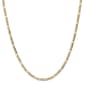 Gold Classics™ 3.5mm. 14k Semi Solid Figaro Chain Anklet - image 2