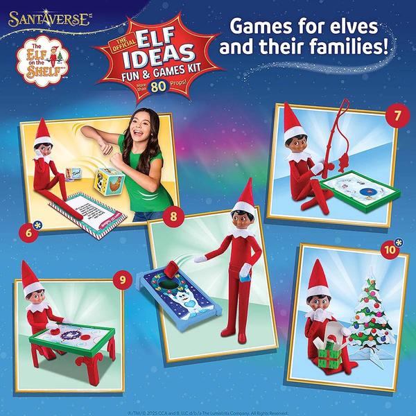 The Elf on the Shelf® The Official Elf Idea Fun & Games Kit
