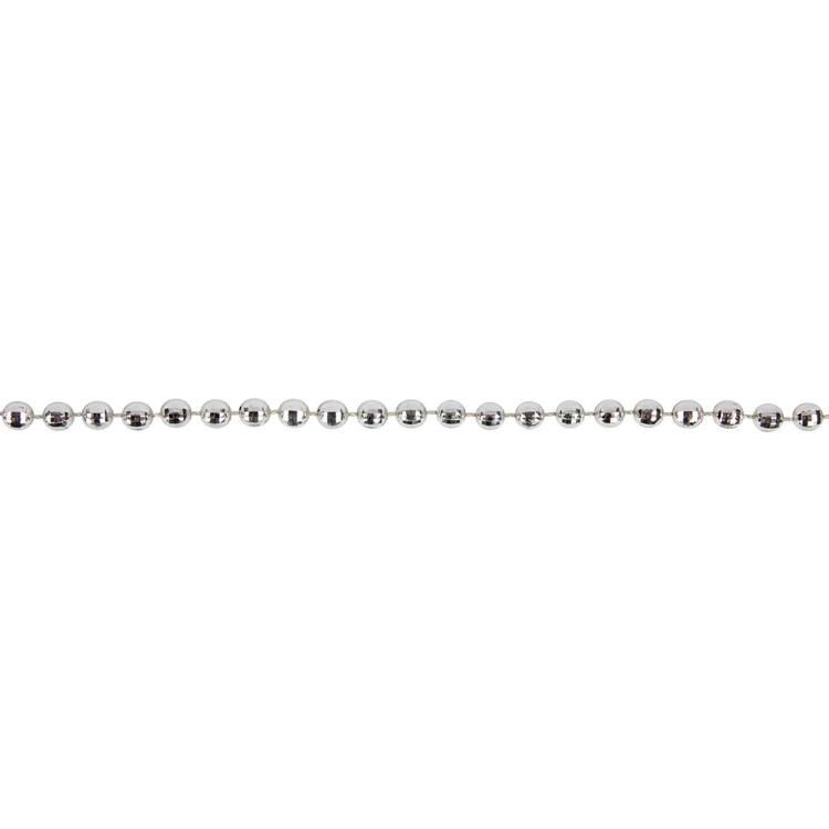 Northlight Seasonal Metallic Faceted Beaded Christmas Garland