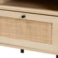 Baxton Studio Caterina Natural Brown Wood 1-Door Nightstand - image 6