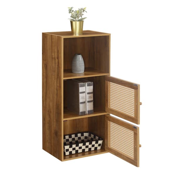 Convenience Concepts Xtra Storage Weave 2-Door Cabinet