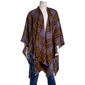 Womens Altare Plaid Ruana - image 1