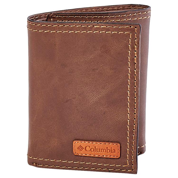 Mens Columbia RFID Extra Capacity Trifold Wallet