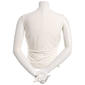 Juniors A. Byer Funnel Neck Side Ruch Tank Top - image 2