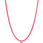 Mens Lynx Stainless Steel Acrylic Coated Box Chain Necklace - image 4